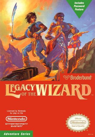 Legacy of the Wizard NES Nintendo Entertainment System NES Legacy of the Wizard NES Nintendo Entertainment System NES