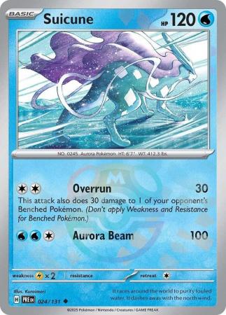 VG＋ Pokemon Card Suicune E-Series 031/092 Holo 1st