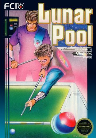 Lunar Pool NES Nintendo Entertainment System NES Lunar Pool NES Nintendo Entertainment System NES