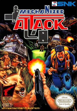 Mechanized Attack NES Nintendo Entertainment System NES Mechanized Attack NES Nintendo Entertainment System NES
