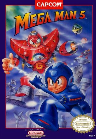 Mega Man 5 NES Nintendo Entertainment System NES Mega Man 5 NES Nintendo Entertainment System NES