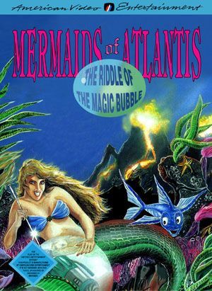Mermaids of Atlantis NES Nintendo Entertainment System NES Mermaids of Atlantis NES Nintendo Entertainment System NES