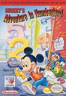 Mickey s Adventures in Numberland NES Nintendo Entertainment System NES Mickey s Adventures in Numberland NES Nintendo Entertainment System NES