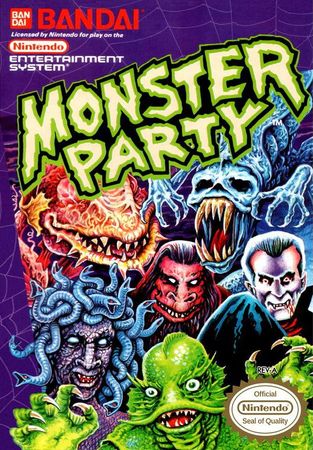 Monster Party NES Nintendo Entertainment System NES Monster Party NES Nintendo Entertainment System NES