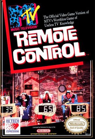MTV s Remote Control NES Nintendo Entertainment System NES MTV s Remote Control NES Nintendo Entertainment System NES