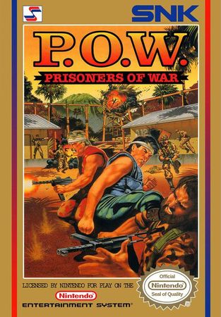 P O W Prisoners of War NES Nintendo Entertainment System NES P O W Prisoners of War NES Nintendo Entertainment System NES