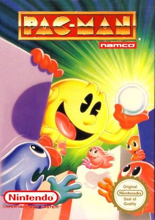 Pac Man NES Nintendo Entertainment System NES Pac Man NES Nintendo Entertainment System NES