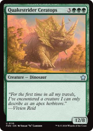 Quakestrider Ceratops 0110 Quakestrider Ceratops 0110