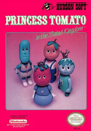 Princess Tomato in the Salad Kingdom NES Nintendo Entertainment System NES Princess Tomato in the Salad Kingdom NES Nintendo Entertainment System NES
