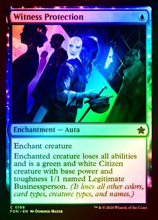 Witness Protection 0168 Foil 