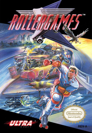Rollergames NES Nintendo Entertainment System NES Rollergames NES Nintendo Entertainment System NES