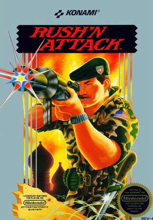 Rush n Attack NES Nintendo Entertainment System NES Rush n Attack NES Nintendo Entertainment System NES