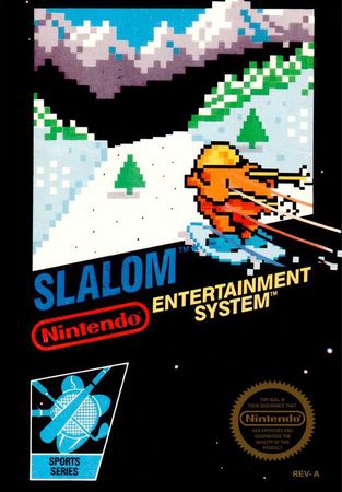 Slalom NES Nintendo Entertainment System NES Slalom NES Nintendo Entertainment System NES