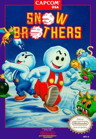 Snow Brothers NES Nintendo Entertainment System NES Snow Brothers NES Nintendo Entertainment System NES