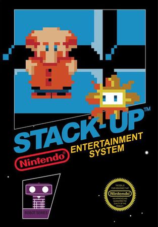 Stack Up NES Nintendo Entertainment System NES Stack Up NES Nintendo Entertainment System NES