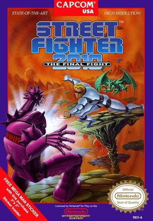Street Fighter 2010 NES Nintendo Entertainment System NES Street Fighter 2010 NES Nintendo Entertainment System NES