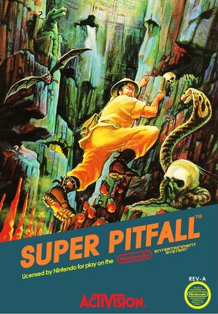 Super Pitfall NES Nintendo Entertainment System NES Super Pitfall NES Nintendo Entertainment System NES