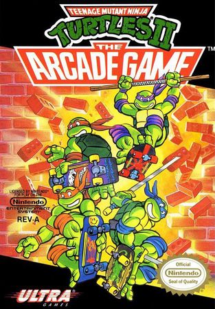 Teenage Mutant Ninja Turtles II The Arcade Game NES Teenage Mutant Ninja Turtles II The Arcade Game NES