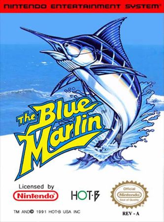 The Blue Marlin NES Nintendo Entertainment System NES The Blue Marlin NES Nintendo Entertainment System NES