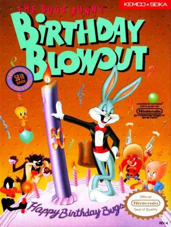 The Bugs Bunny Birthday Blowout NES Nintendo Entertainment System NES The Bugs Bunny Birthday Blowout NES Nintendo Entertainment System NES