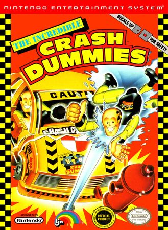 The Incredible Crash Dummies NES Nintendo Entertainment System NES The Incredible Crash Dummies NES Nintendo Entertainment System NES
