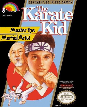 The Karate Kid NES Nintendo Entertainment System NES The Karate Kid NES Nintendo Entertainment System NES