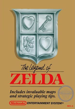 The Legend of Zelda Gold NES The Legend of Zelda Gold NES
