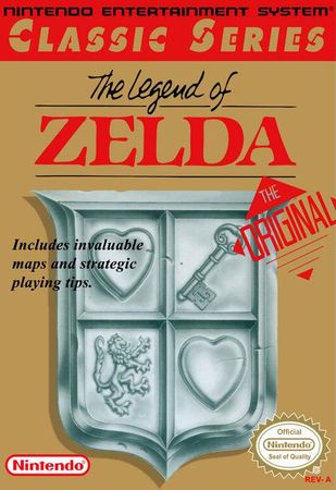 The Legend of Zelda Grey NES Nintendo Entertainment System NES The Legend of Zelda Grey NES Nintendo Entertainment System NES