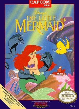 The Little Mermaid NES Nintendo Entertainment System NES The Little Mermaid NES Nintendo Entertainment System NES