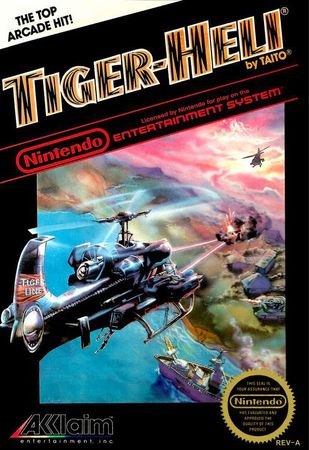 Tiger Heli NES Nintendo Entertainment System NES Tiger Heli NES Nintendo Entertainment System NES