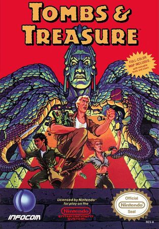 Tombs Treasure NES Nintendo Entertainment System NES Tombs Treasure NES Nintendo Entertainment System NES