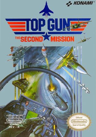 Top Gun The Second Mission NES Nintendo Entertainment System NES Top Gun The Second Mission NES Nintendo Entertainment System NES