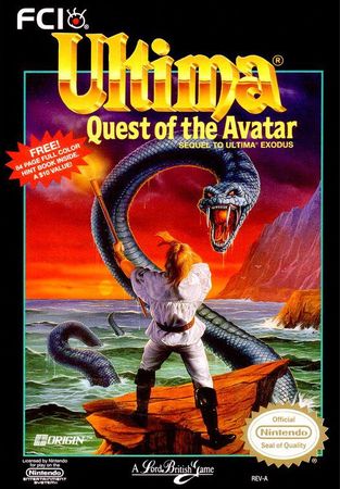 Ultima 4 Quest of the Avatar NES Nintendo Entertainment System NES Ultima 4 Quest of the Avatar NES Nintendo Entertainment System NES