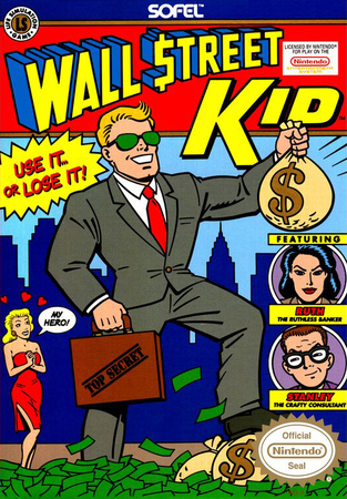 Wall Street Kid NES Nintendo Entertainment System NES Wall Street Kid NES Nintendo Entertainment System NES