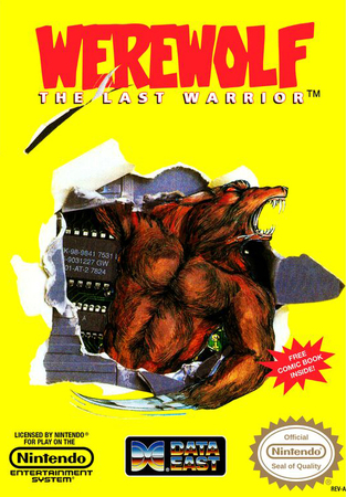 Werewolf The Last Warrior NES Nintendo Entertainment System NES Werewolf The Last Warrior NES Nintendo Entertainment System NES