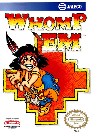 Whomp Em NES Nintendo Entertainment System NES Whomp Em NES Nintendo Entertainment System NES