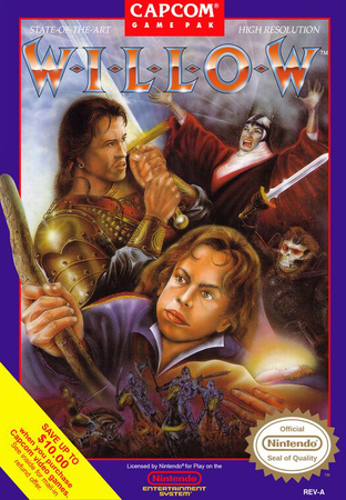 Willow NES Nintendo Entertainment System NES Willow NES Nintendo Entertainment System NES