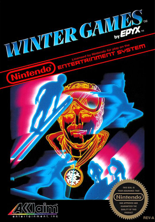 Winter Games NES Nintendo Entertainment System NES Winter Games NES Nintendo Entertainment System NES