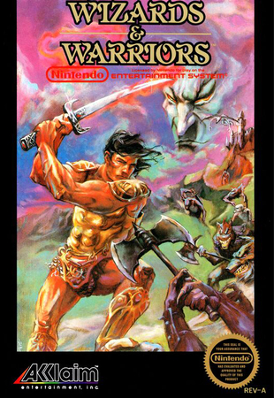 Wizards Warriors NES Nintendo Entertainment System NES Wizards Warriors NES Nintendo Entertainment System NES