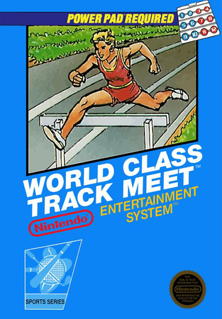 World Class Track Meet NES Nintendo Entertainment System NES World Class Track Meet NES Nintendo Entertainment System NES