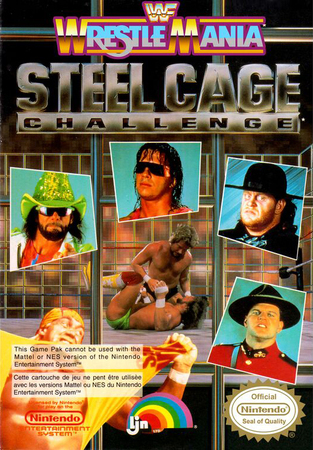 WWF WrestleMania Steel Cage Challenge NES Nintendo Entertainment System NES WWF WrestleMania Steel Cage Challenge NES Nintendo Entertainment System NES