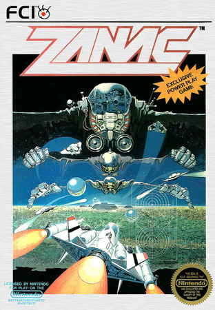 Zanac NES Nintendo Entertainment System NES Zanac NES Nintendo Entertainment System NES