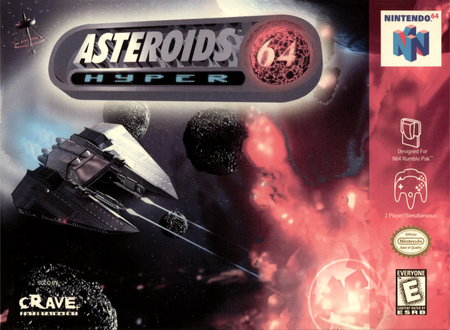 Asteroids Hyper 64 Nintendo 64 Nintendo 64 N64 Asteroids Hyper 64 Nintendo 64 Nintendo 64 N64