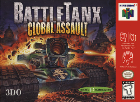 BattleTanx Global Assault Nintendo 64 Nintendo 64 N64 BattleTanx Global Assault Nintendo 64 Nintendo 64 N64