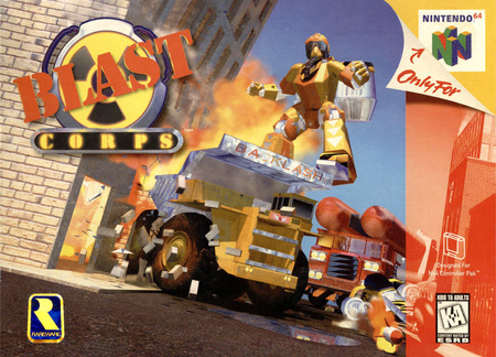 Blast Corps Nintendo 64 Nintendo 64 N64 Blast Corps Nintendo 64 Nintendo 64 N64