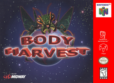 Body Harvest Nintendo 64 Nintendo 64 N64 Body Harvest Nintendo 64 Nintendo 64 N64