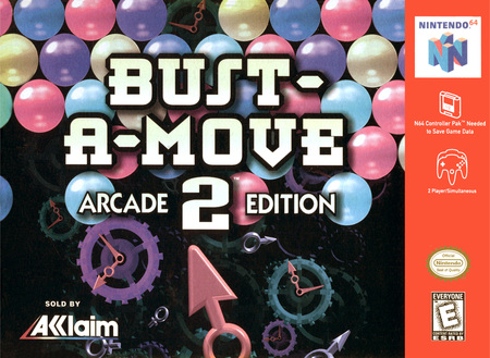 Bust A Move 2 Arcade Edition Nintendo 64 Nintendo 64 N64 Bust A Move 2 Arcade Edition Nintendo 64 Nintendo 64 N64