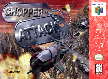 Chopper Attack Nintendo 64 Nintendo 64 N64 Chopper Attack Nintendo 64 Nintendo 64 N64