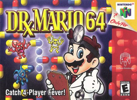 Dr Mario 64 Nintendo 64 Nintendo 64 N64 Dr Mario 64 Nintendo 64 Nintendo 64 N64