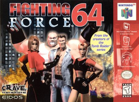 Fighting Force 64 Nintendo 64 Nintendo 64 N64 Fighting Force 64 Nintendo 64 Nintendo 64 N64